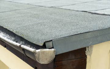 repair or replace Lower Row flat roofing?