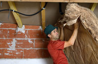 Lower Row tapered roof insulation